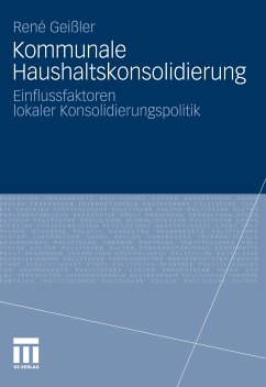 Kommunale Haushaltskonsolidierung (eBook, PDF) - Geißler, René