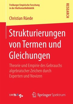 Strukturierungen von Termen und Gleichungen (eBook, PDF) - Rüede, Christian