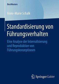 Standardisierung von Führungsverhalten (eBook, PDF) - Schalk, Anne-Marie