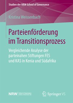 Parteienförderung im Transitionsprozess (eBook, PDF) - Weissenbach, Kristina