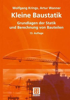 Kleine Baustatik (eBook, PDF) - Krings, Wolfgang; Wanner, Artur