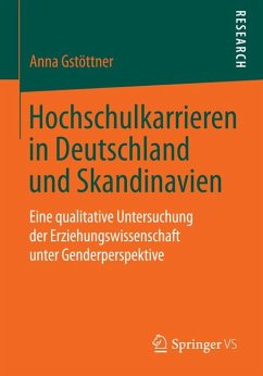 Hochschulkarrieren in Deutschland und Skandinavien (eBook, PDF) - Gstöttner, Anna