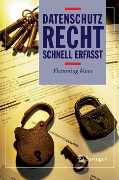 Datenschutzrecht - Schnell erfasst (eBook, PDF) - Moos, Flemming