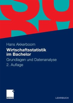Wirtschaftsstatistik im Bachelor (eBook, PDF) - Akkerboom, Hans
