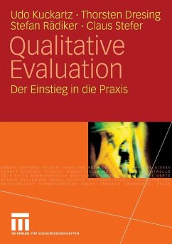 Qualitative Evaluation (eBook, PDF) - Kuckartz, Udo; Dresing, Thorsten; Rädiker, Stefan; Stefer, Claus