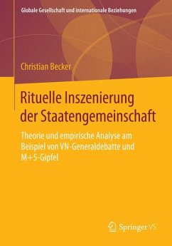 Rituelle Inszenierung der Staatengemeinschaft (eBook, PDF) - Becker, Christian