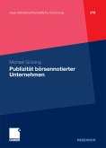 Publizität börsennotierter Unternehmen (eBook, PDF)