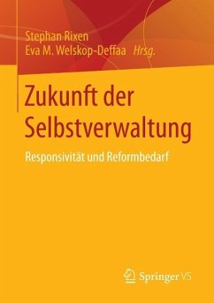Cover Zukunft der Selbstverwaltung (eBook, PDF)