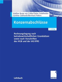 Konzernabschlüsse (eBook, PDF) - Busse Von Colbe, Walther; Ordelheide, Monika; Gebhardt, Günther; Pellens, Bernhard
