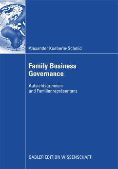 Family Business Governance (eBook, PDF) - Koeberle-Schmidt, Alexander