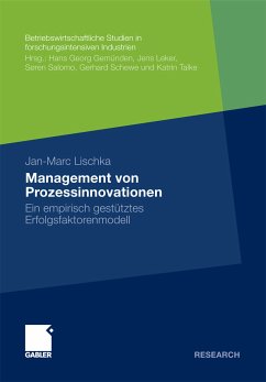 Management von Prozessinnovationen (eBook, PDF) - Lischka, Jan-Marc