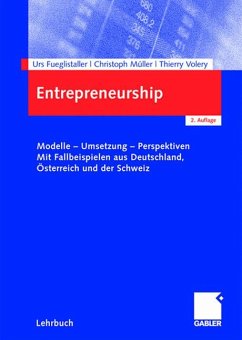Entrepreneurship (eBook, PDF) - Fueglistaller, Urs; Müller, Christoph A.; Volery, Thierry