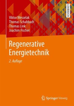 Regenerative Energietechnik (eBook, PDF) - Wesselak, Viktor; Schabbach, Thomas; Link, Thomas; Fischer, Joachim