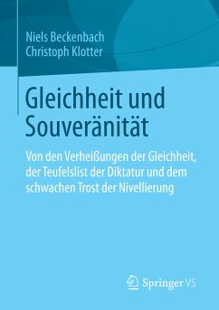 Gleichheit und Souveränität (eBook, PDF) - Beckenbach, Niels; Klotter, Christoph