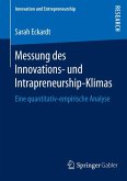 Messung des Innovations- und Intrapreneurship-Klimas (eBook, PDF)