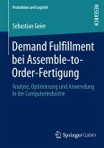 Demand Fulfillment bei Assemble-to-Order-Fertigung (eBook, PDF)