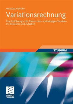 Variationsrechnung (eBook, PDF) - Kielhöfer, Hansjörg