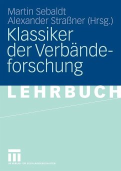 Klassiker der Verbändeforschung (eBook, PDF)