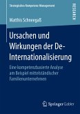 Ursachen und Wirkungen der De-Internationalisierung (eBook, PDF)