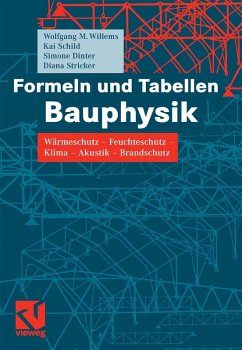 Formeln und Tabellen Bauphysik (eBook, PDF) - Willems, Wolfgang; Schild, Kai; Dinter, Simone; Stricker, Diana
