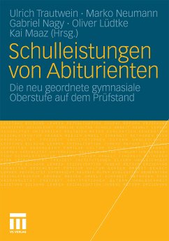 Schulleistungen von Abiturienten (eBook, PDF)