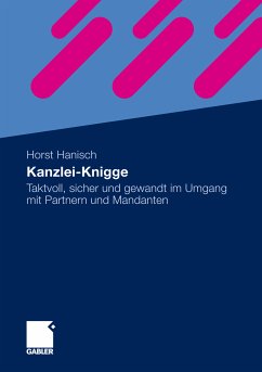 Kanzlei-Knigge (eBook, PDF) - Hanisch, Horst