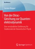 Von der Dirac-Gleichung zur Quantenelektrodynamik (eBook, PDF)