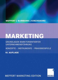 Marketing (eBook, PDF) - Meffert, Heribert; Burmann, Christoph; Kirchgeorg, Manfred