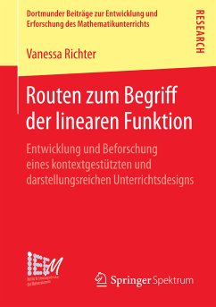 Routen zum Begriff der linearen Funktion (eBook, PDF) - Richter, Vanessa
