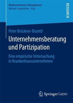 Unternehmensberatung und Partizipation (eBook, PDF) - Brückner-Bozetti, Peter