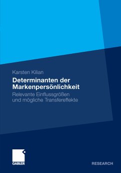 Determinanten der Markenpersönlichkeit (eBook, PDF) - Kilian, Karsten