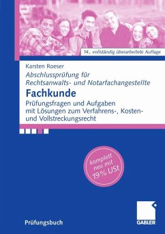 Fachkunde (eBook, PDF) - Roeser, Karsten