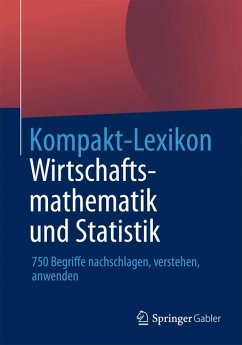 Kompakt-Lexikon Wirtschaftsmathematik und Statistik (eBook, PDF)