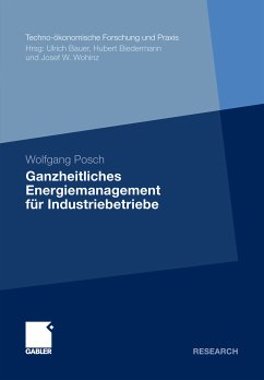 Ganzheitliches Energiemanagement für Industriebetriebe (eBook, PDF) - Posch, Wolfgang