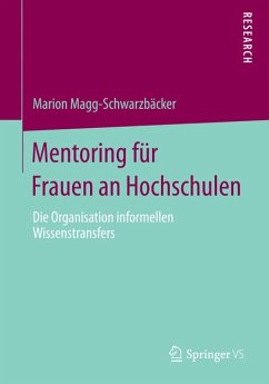 Mentoring für Frauen an Hochschulen (eBook, PDF) - Magg-Schwarzbäcker, Marion