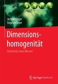 Dimensionshomogenität (eBook, PDF)