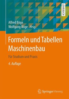 Formeln und Tabellen Maschinenbau (eBook, PDF)