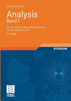 Analysis Band 1 (eBook, PDF) - Behrends, Ehrhard