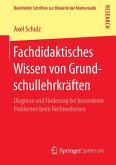 Fachdidaktisches Wissen von Grundschullehrkräften (eBook, PDF)