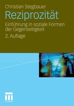 Reziprozität (eBook, PDF) - Stegbauer, Christian