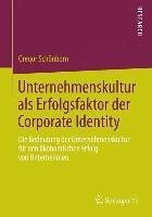 Unternehmenskultur als Erfolgsfaktor der Corporate Identity (eBook, PDF) - Schönborn, Gregor