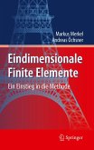 Eindimensionale Finite Elemente (eBook, PDF)