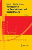 Übungsbuch zur Produktions- und Kostentheorie (eBook, PDF)