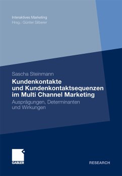 Kundenkontakte und Kundenkontaktsequenzen im Multi Channel Marketing (eBook, PDF) - Steinmann, Sascha