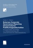 Externes Corporate Governance Reporting börsennotierter Publikumsgesellschaften (eBook, PDF)