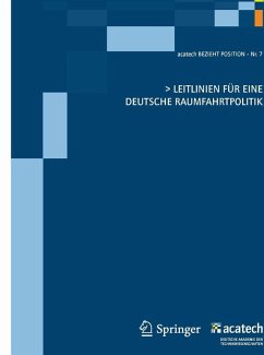 Cover Leitlinien für eine deutsche Raumfahrtpolitik (eBook, PDF)