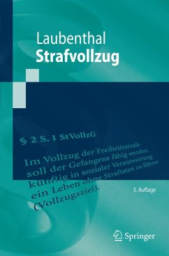 Strafvollzug (eBook, PDF) - Laubenthal, Klaus