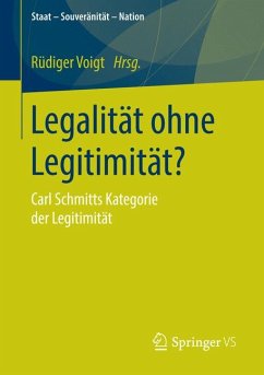 Legalität ohne Legitimität? (eBook, PDF)