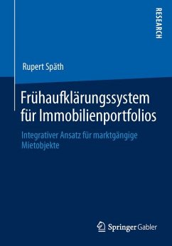 Frühaufklärungssystem für Immobilienportfolios (eBook, PDF) - Späth, Rupert