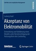 Akzeptanz von Elektromobilität (eBook, PDF)